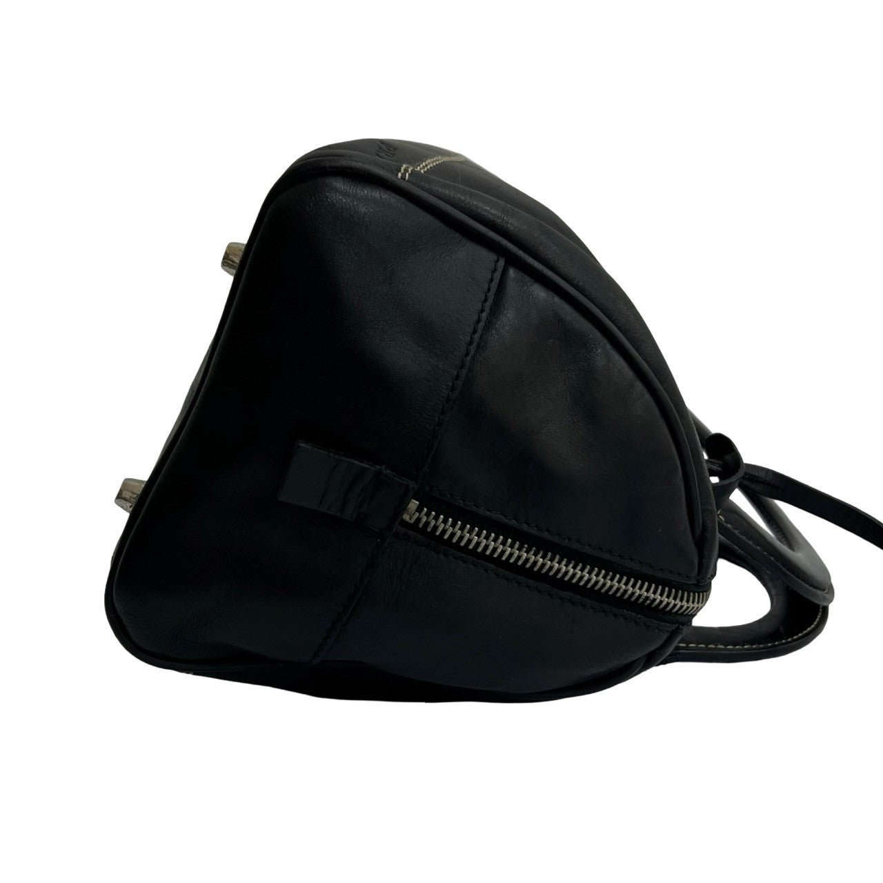 PRADA Handbag leather black