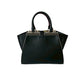 FENDI Shoulder Bag leather black Petite Troisur