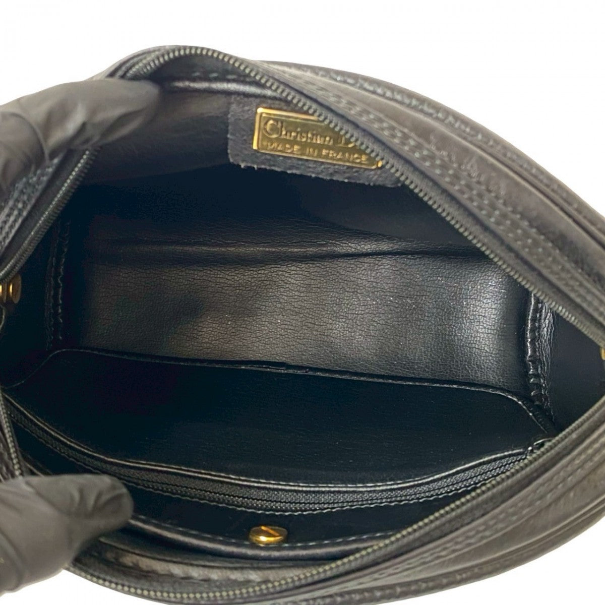Dior Shoulder Bag leather black