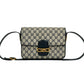 GUCCI Shoulder Bag leather Navy