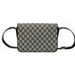 GUCCI Shoulder Bag leather Navy