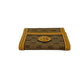 GUCCI Coin case leather Brown