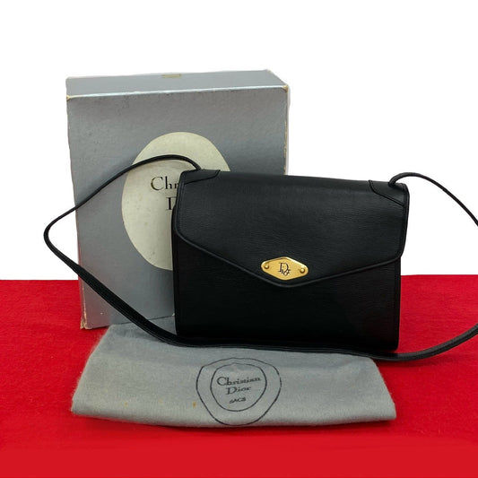 Dior Shoulder Bag leather black