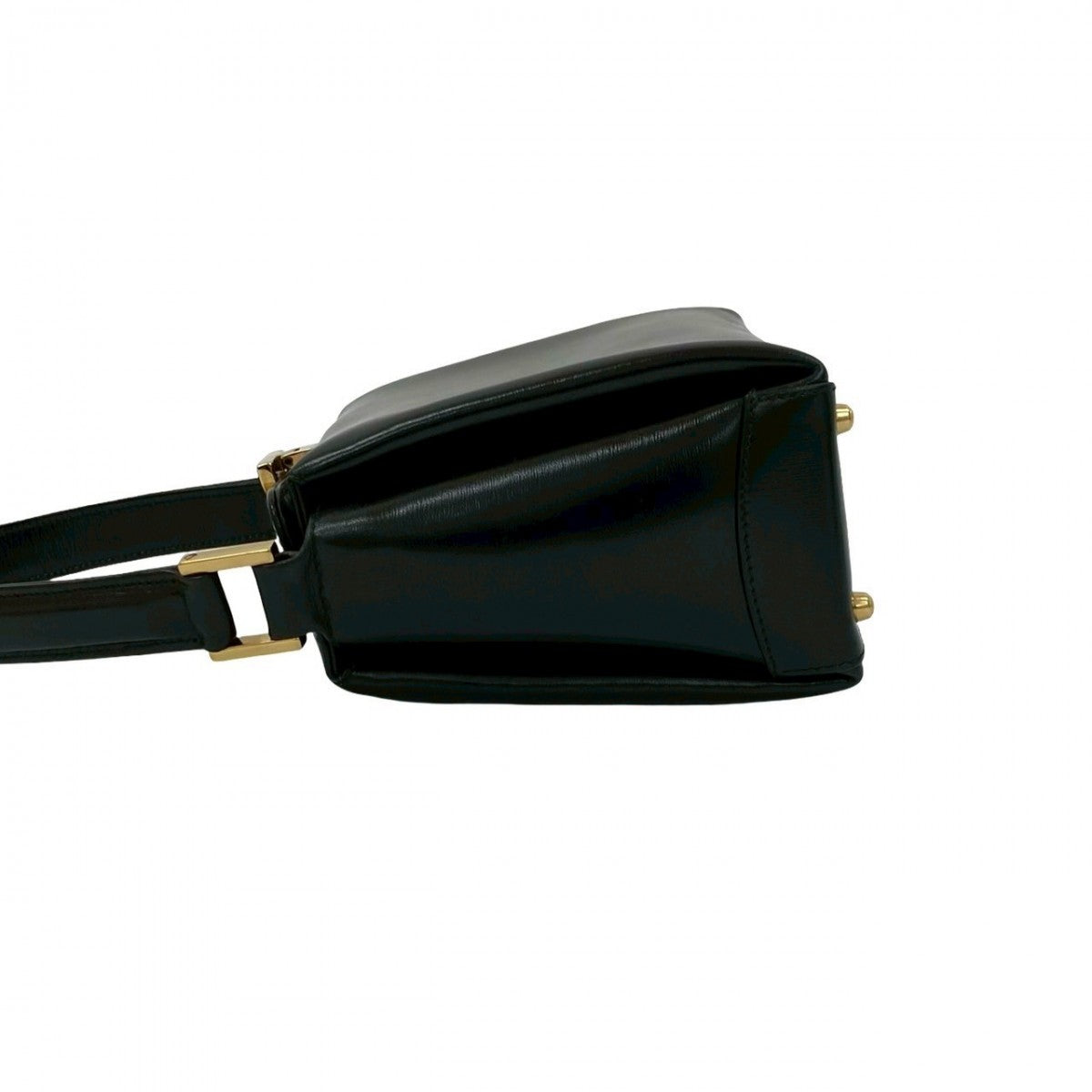 GUCCI Handbag leather black