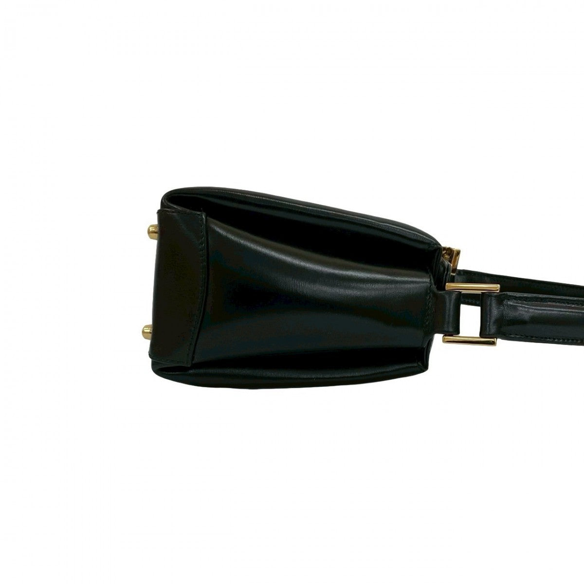 GUCCI Handbag leather black