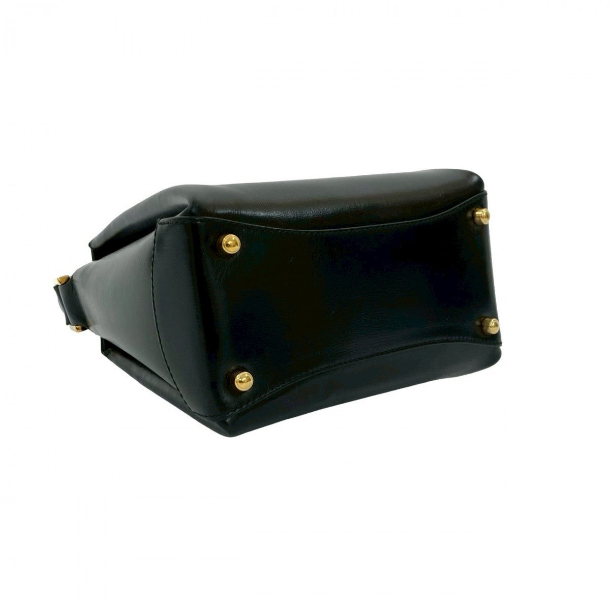 GUCCI Handbag leather black