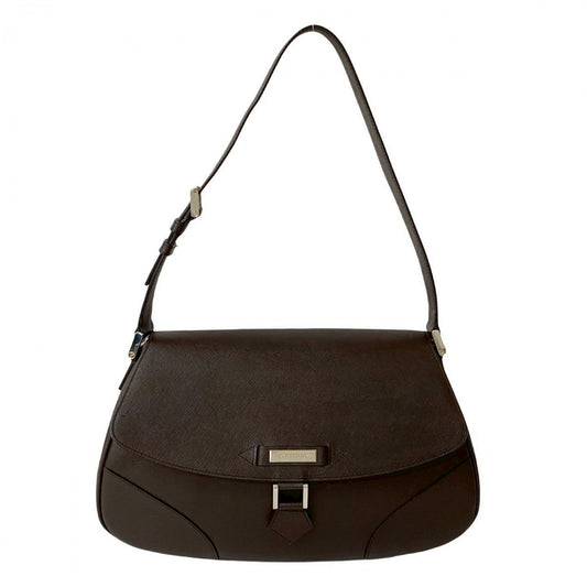 BURBERRY Shoulder Bag leather Brown