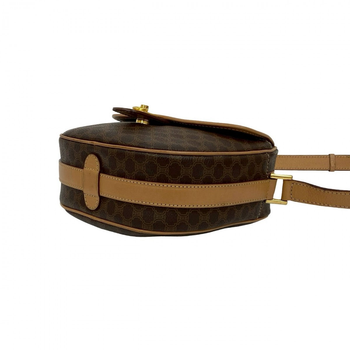 CELINE Shoulder Bag leather Brown