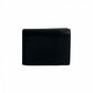 Dior Tri-fold wallet leather black saddle lotus wallet