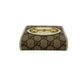 GUCCI Bifold Wallet leather Brown