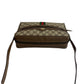 GUCCI Shoulder Bag leather Brown Sherry line