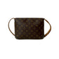 LOUIS VUITTON Shoulder Bag leather Brown Monogram Musette Tango