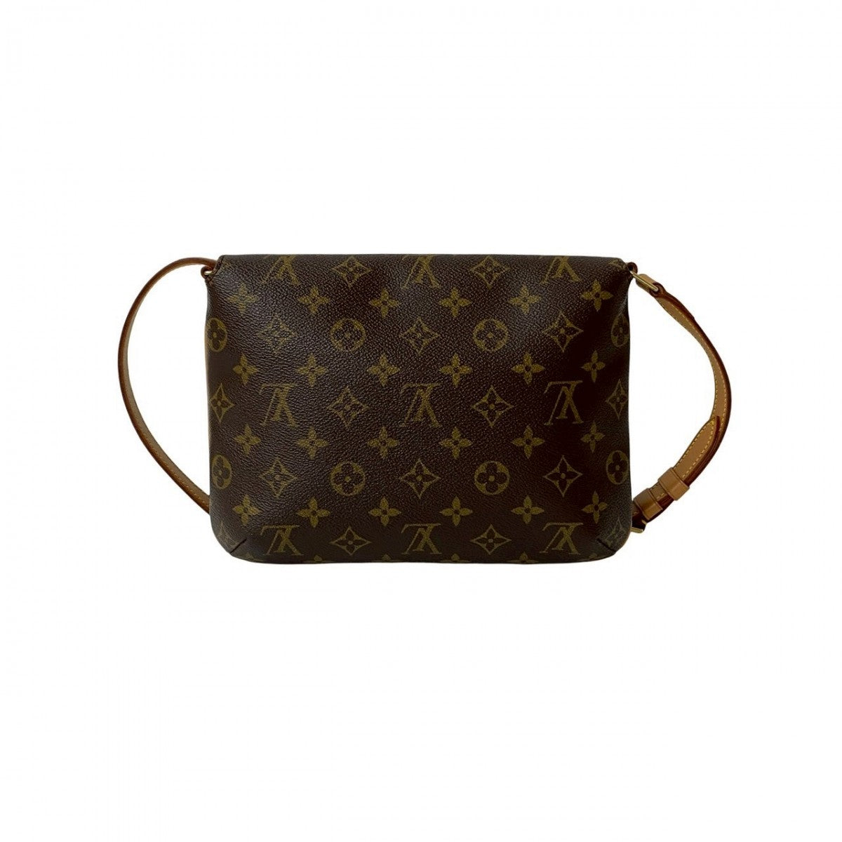 LOUIS VUITTON Shoulder Bag leather Brown Monogram Musette Tango