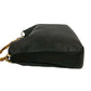GUCCI Shoulder Bag leather black Bamboo