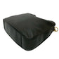 GUCCI Shoulder Bag leather black Bamboo