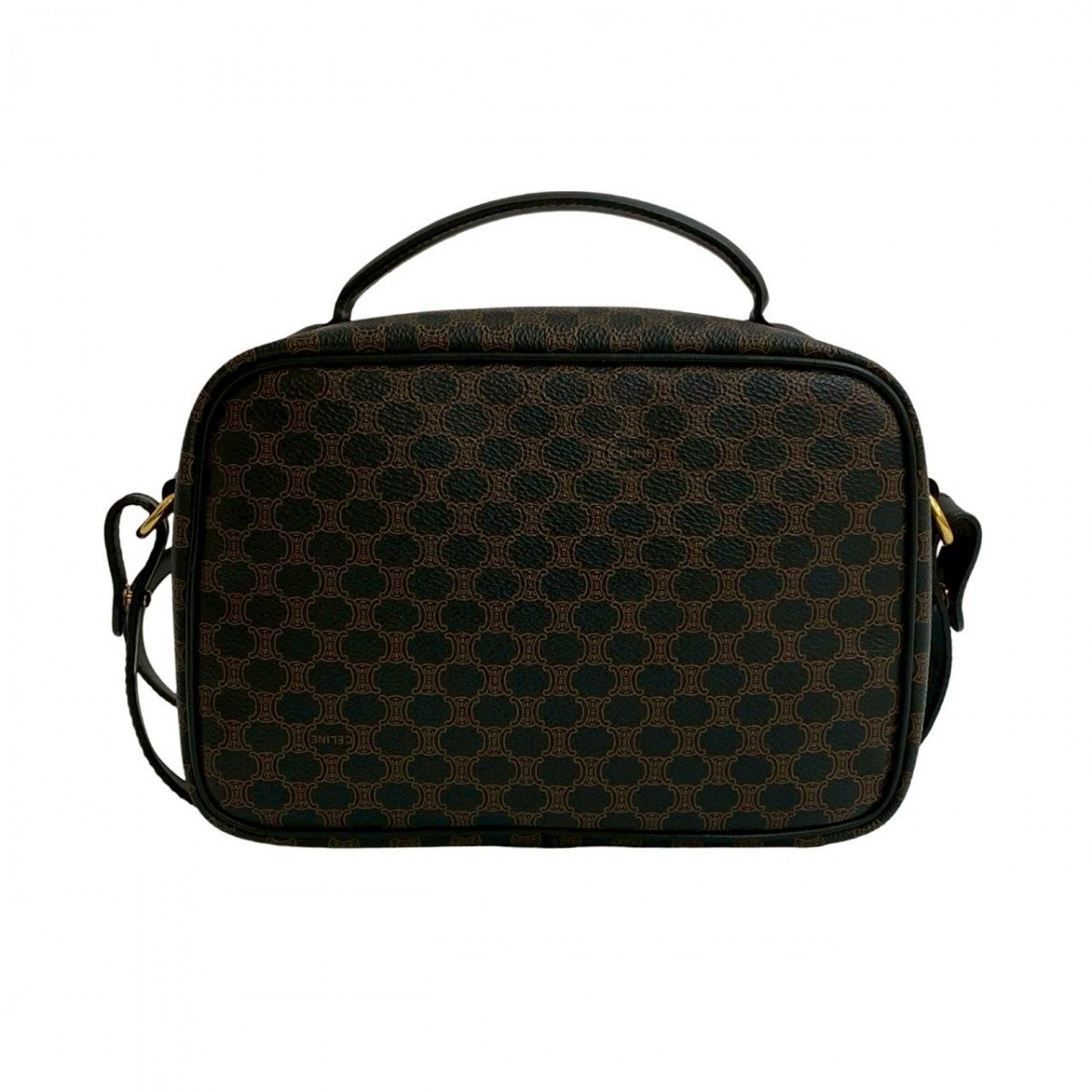 CELINE Shoulder Bag leather black