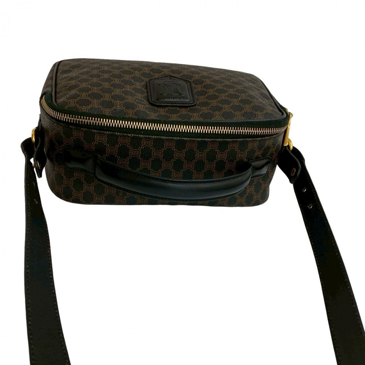CELINE Shoulder Bag leather black