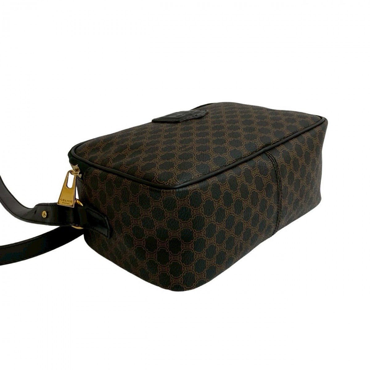 CELINE Shoulder Bag leather black