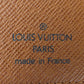 LOUIS VUITTON Bifold Wallet M61207 Monogram Brown Porto Papier Women Used Authentic