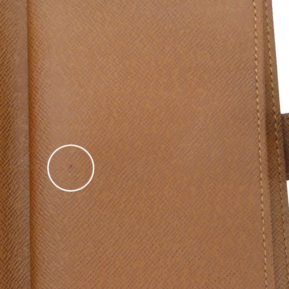 LOUIS VUITTON Bifold Wallet M61207 Monogram Brown Porto Papier Women Used Authentic