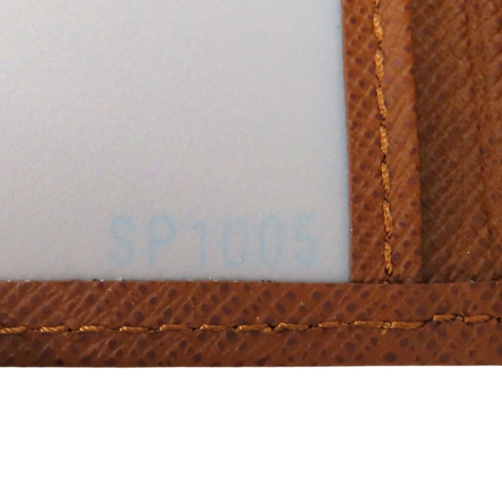 LOUIS VUITTON Bifold Wallet M61207 Monogram Brown Porto Papier Women Used Authentic