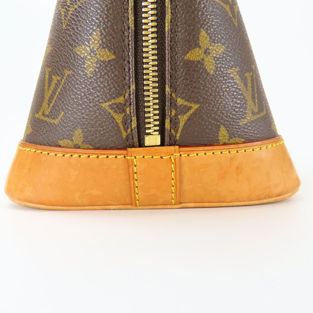 LOUIS VUITTON Handbag M51130 Monogram Brown Alma Women Used Authentic