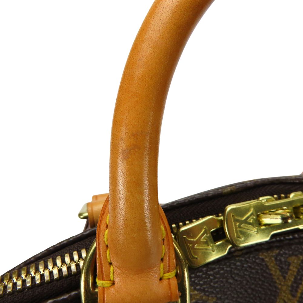 LOUIS VUITTON Handbag M51130 Monogram Brown Alma Women Used Authentic