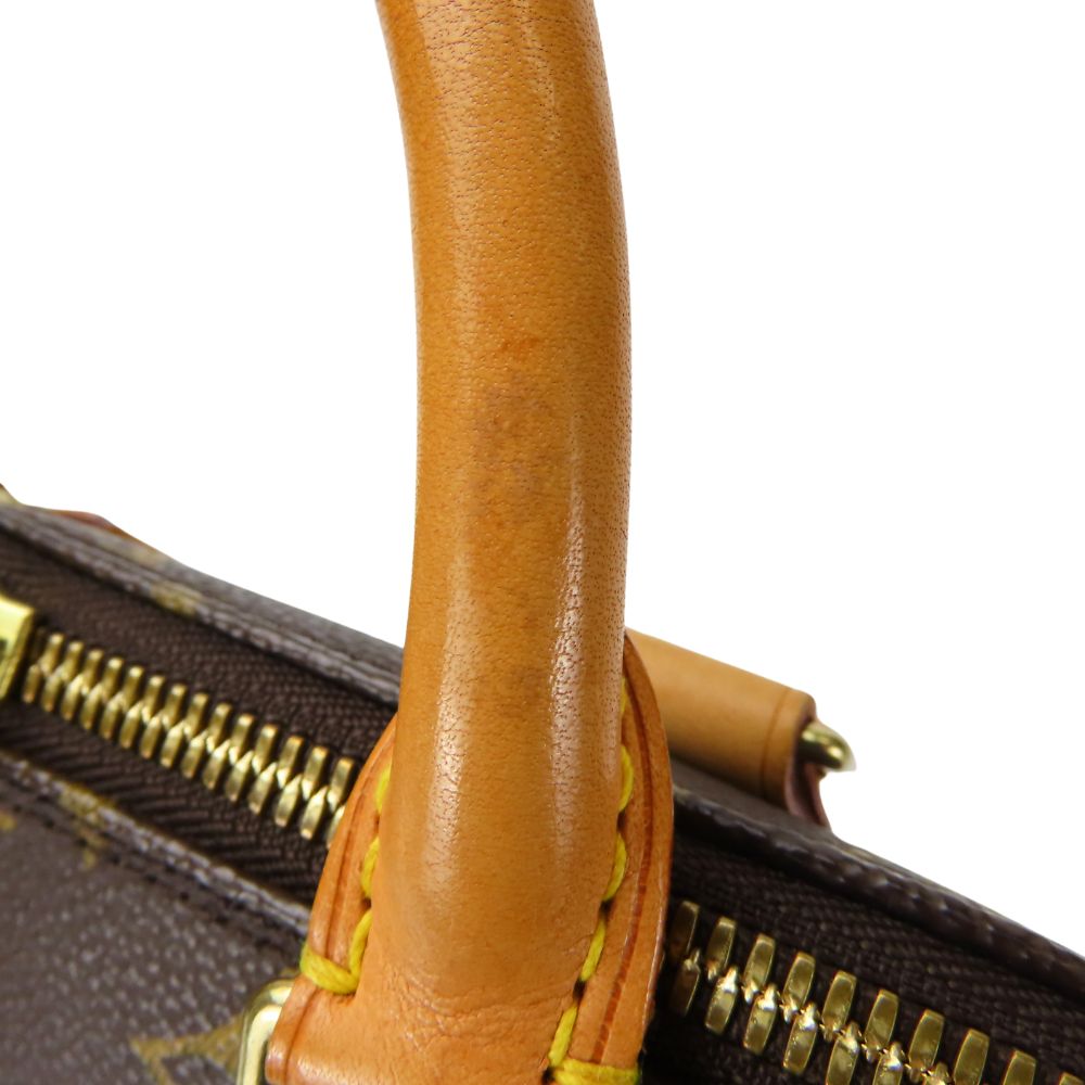 LOUIS VUITTON Handbag M51130 Monogram Brown Alma Women Used Authentic
