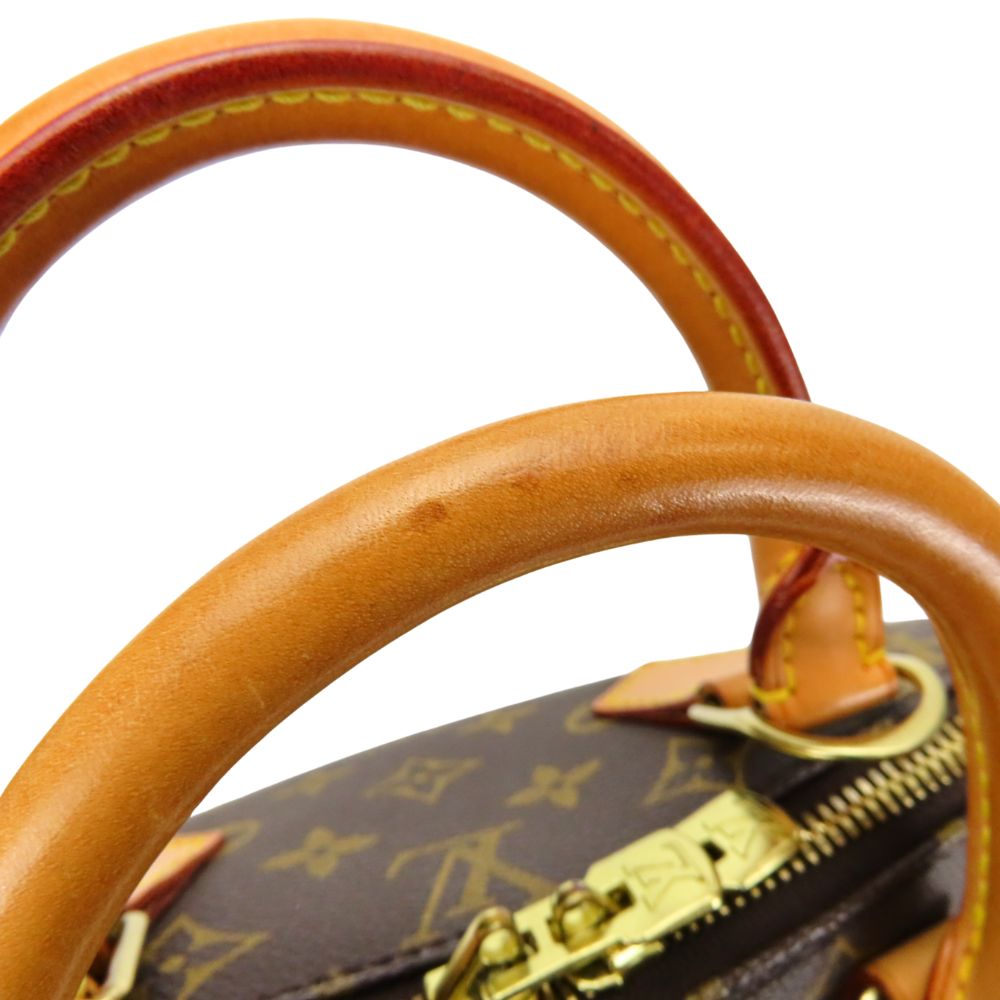 LOUIS VUITTON Handbag M51130 Monogram Brown Alma Women Used Authentic