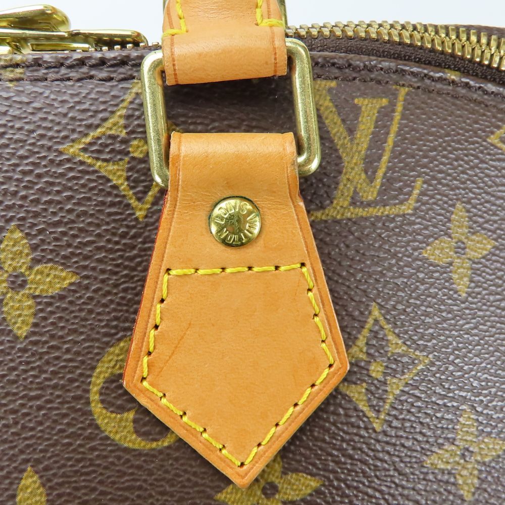LOUIS VUITTON Handbag M51130 Monogram Brown Alma Women Used Authentic