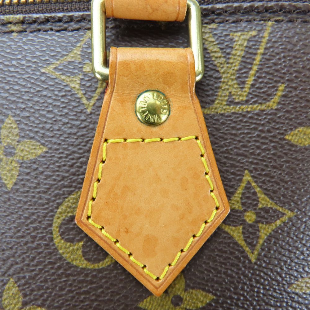 LOUIS VUITTON Handbag M51130 Monogram Brown Alma Women Used Authentic