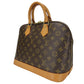 LOUIS VUITTON Handbag M51130 Monogram Brown Alma Women Used Authentic