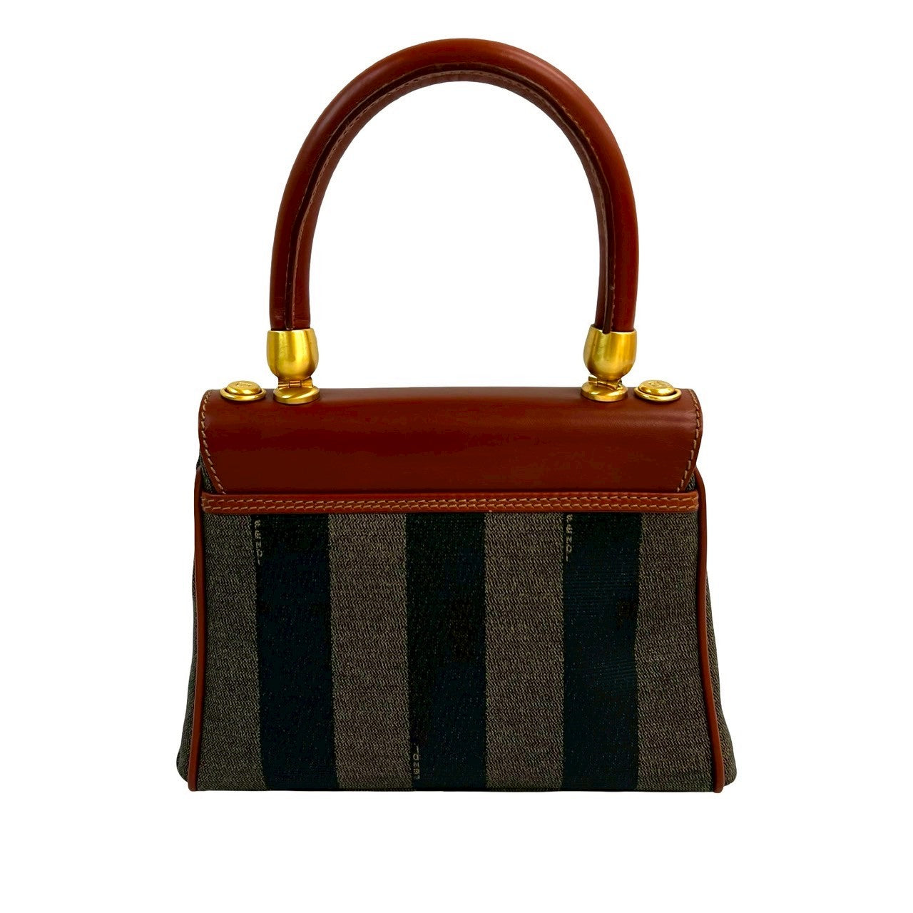 FENDI Shoulder Bag leather Brown