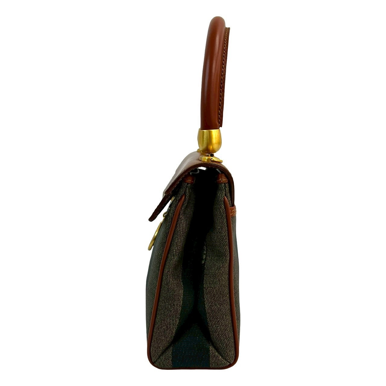 FENDI Shoulder Bag leather Brown