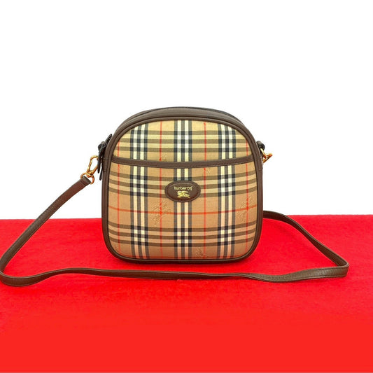 BURBERRY Shoulder Bag canvas beige