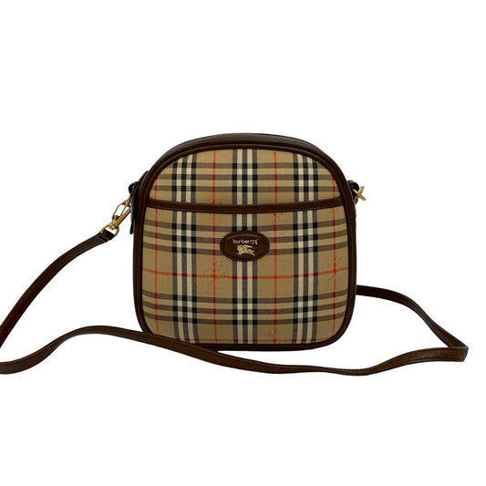 BURBERRY Shoulder Bag canvas beige
