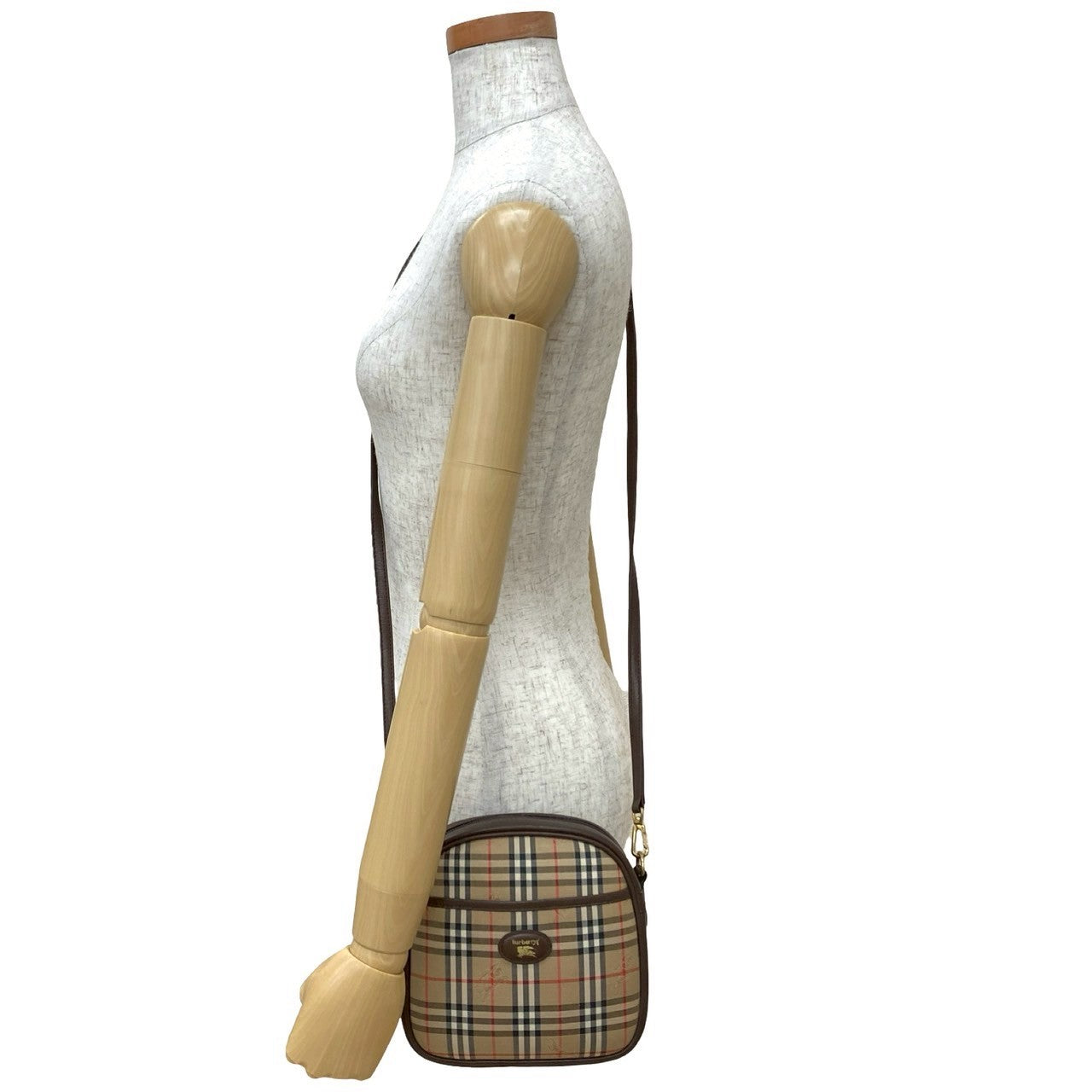 BURBERRY Shoulder Bag canvas beige