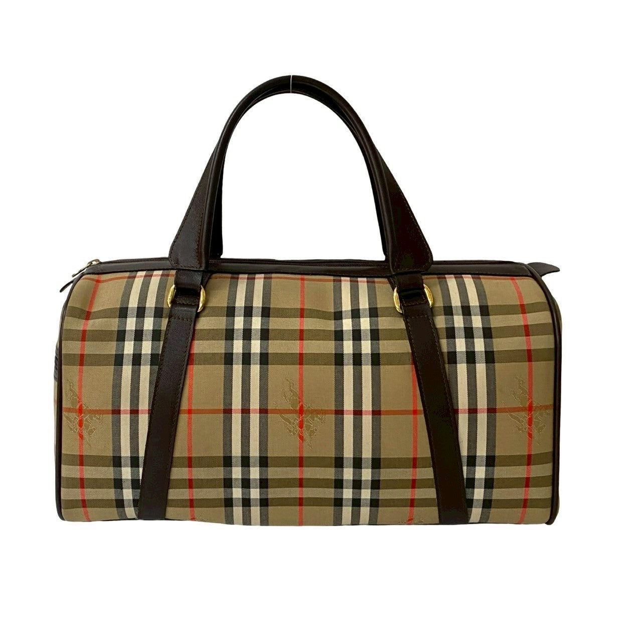 BURBERRY Boston Duffel bag canvas Brown