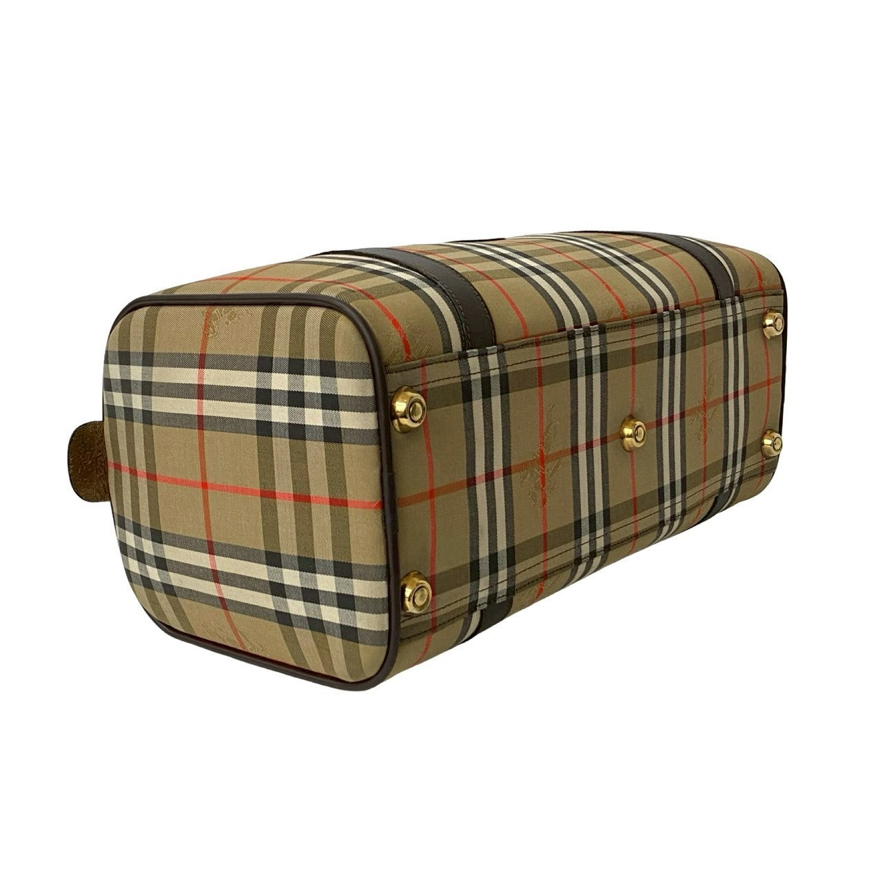 BURBERRY Boston Duffel bag canvas Brown