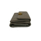 CHANEL Tri-fold wallet Matt caviar skin gray Matrasse Boy chanel