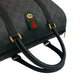 GUCCI Handbag leather black Sherry line