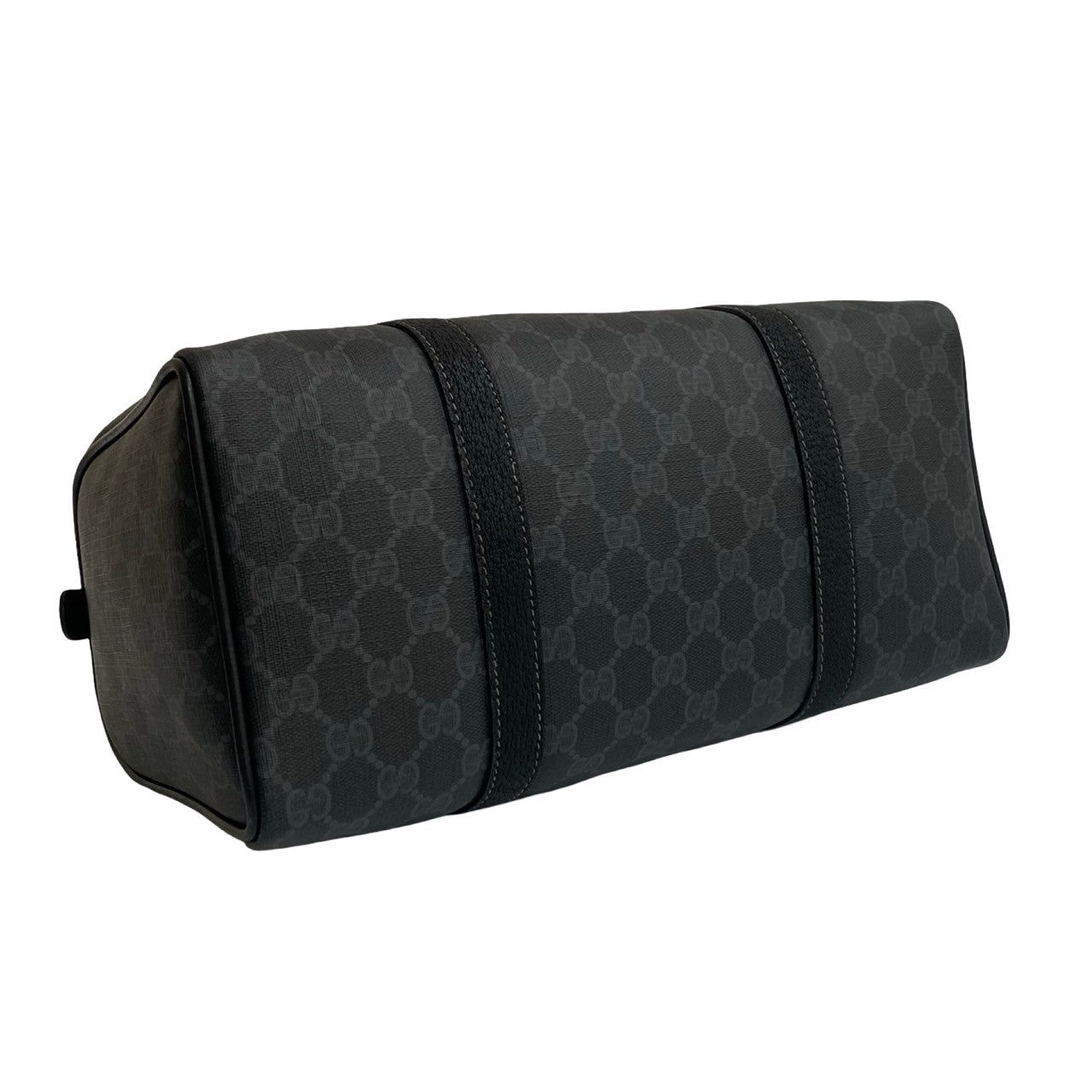 GUCCI Handbag leather black Sherry line
