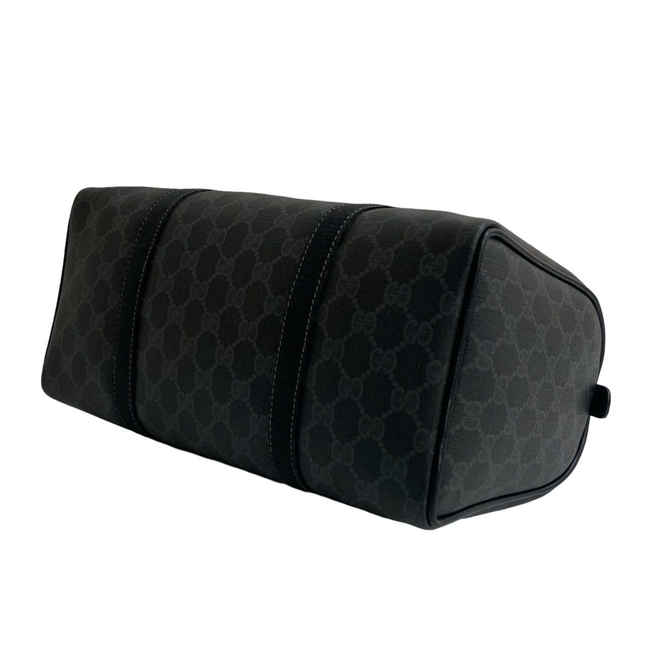 GUCCI Handbag leather black Sherry line