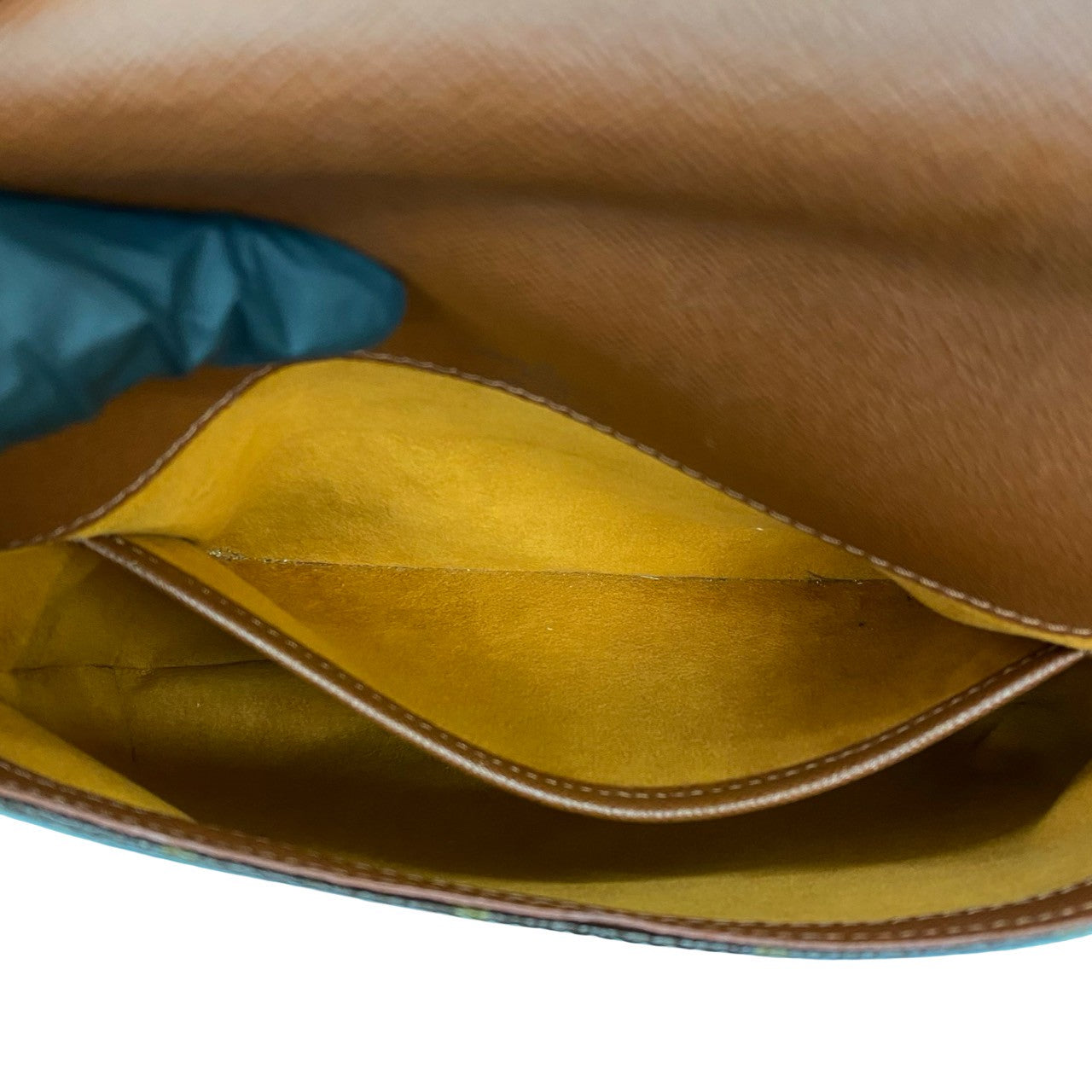 LOUIS VUITTON Shoulder Bag leather Brown Monogram Musette Tango