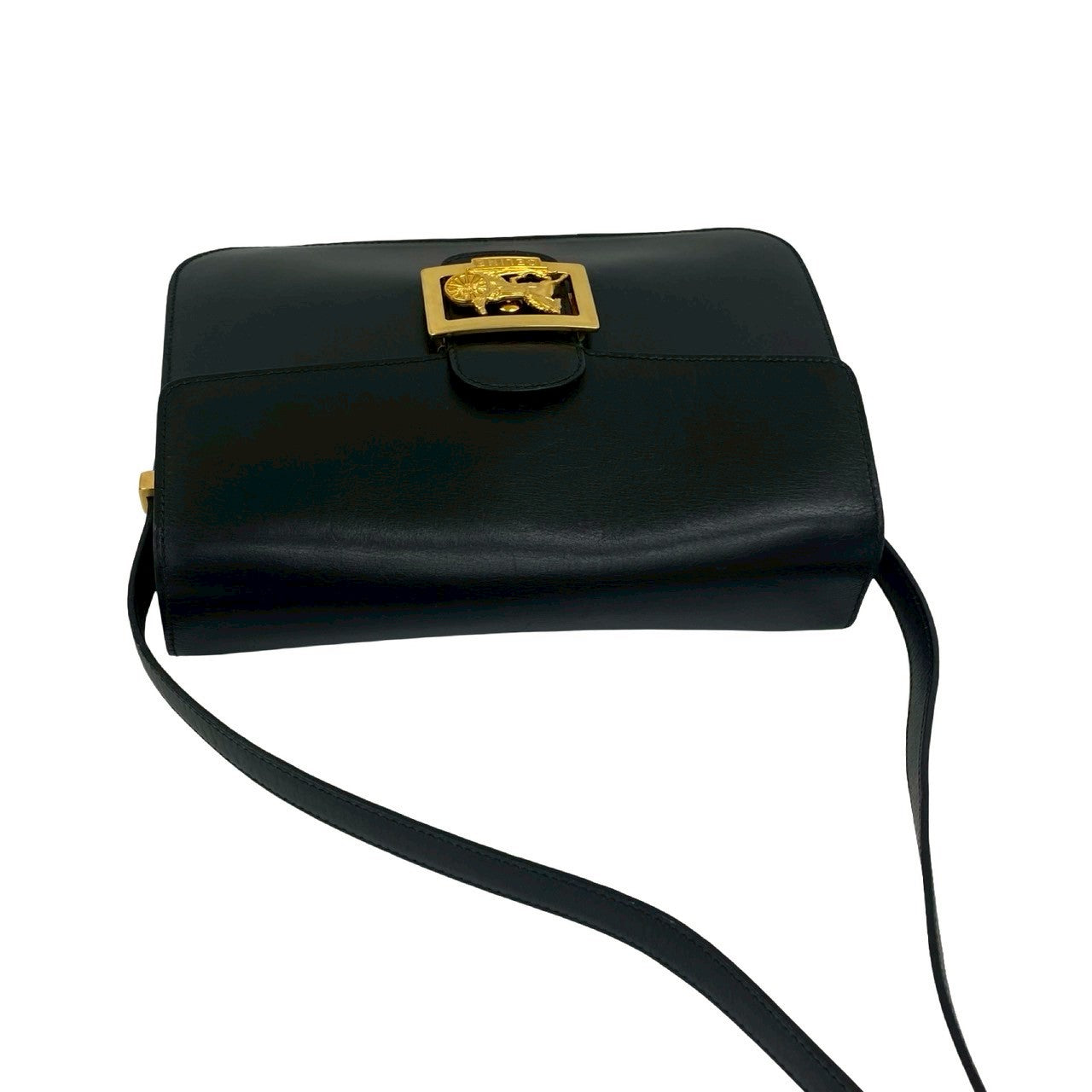 CELINE Shoulder Bag Calfskin black