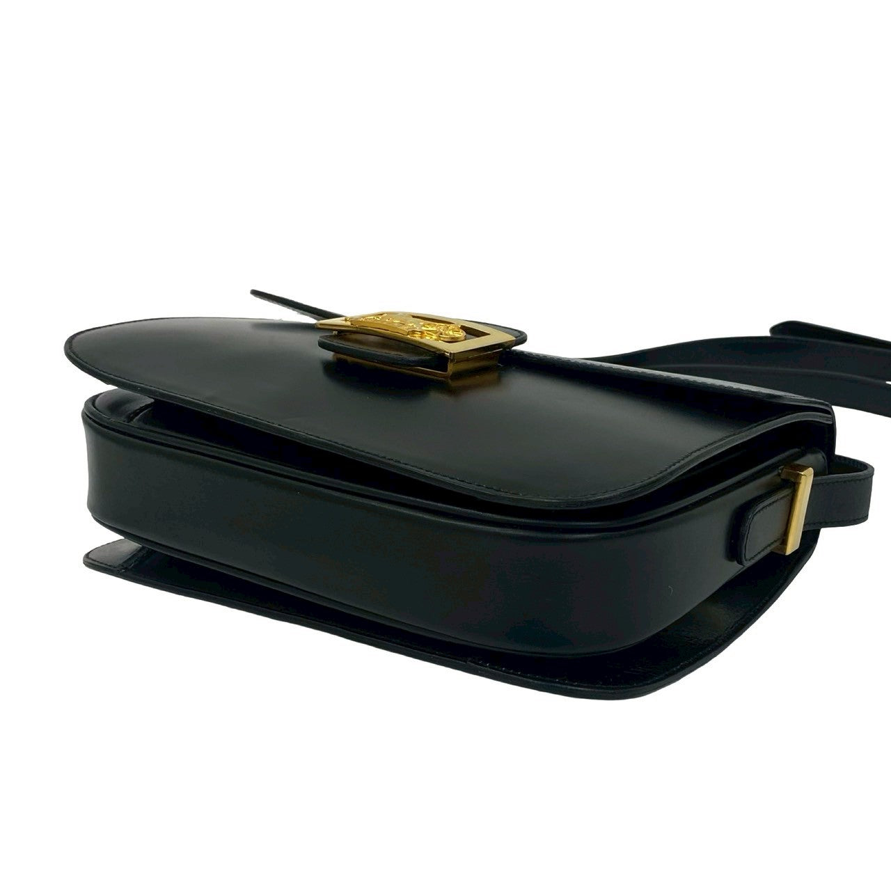 CELINE Shoulder Bag Calfskin black