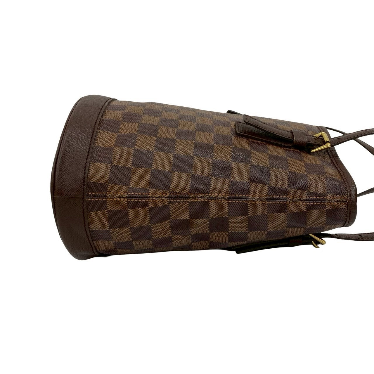 LOUIS VUITTON Tote Bag leather Brown Damier Male