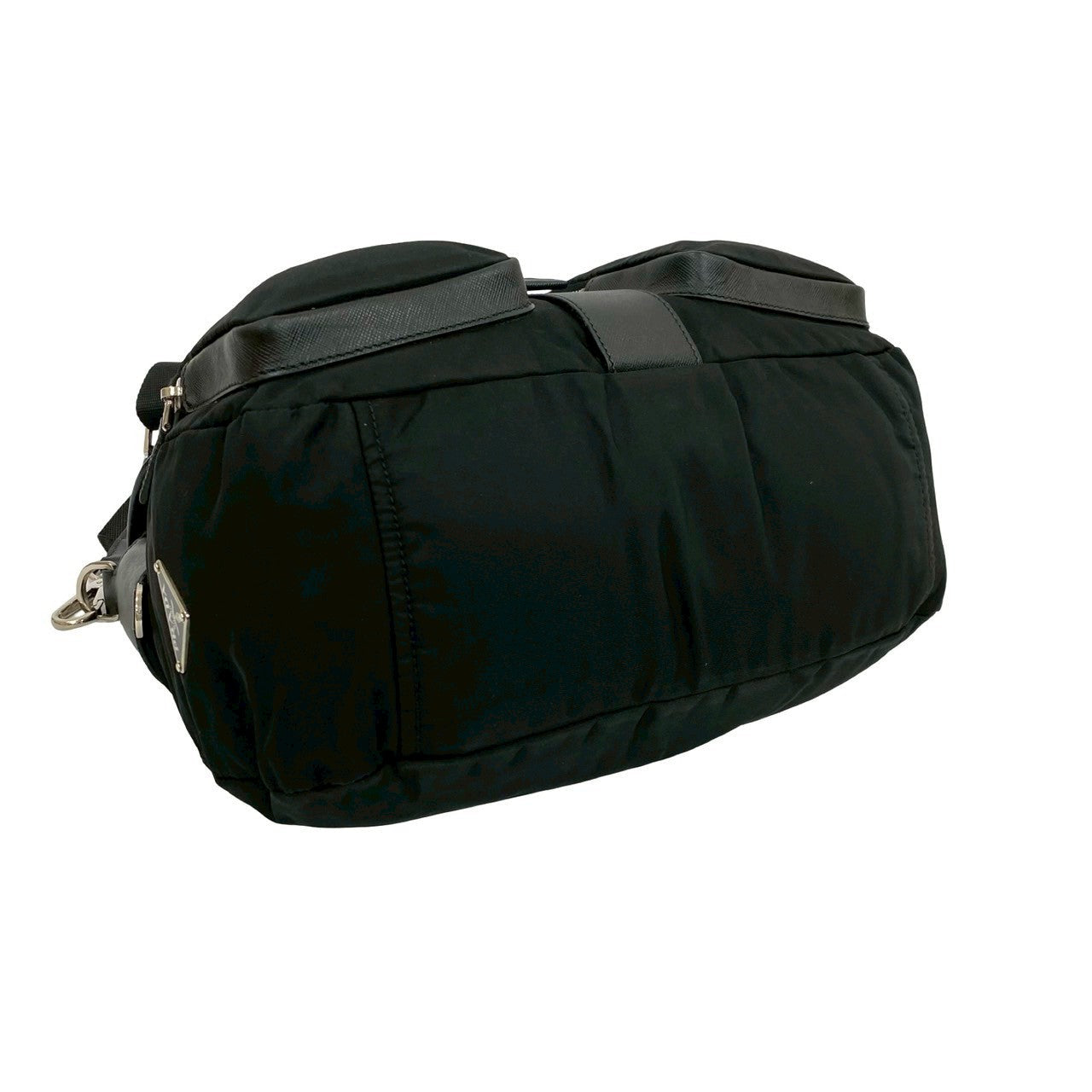 PRADA Shoulder Bag leather black