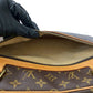LOUIS VUITTON Shoulder Bag leather Brown Monogram Cite GM