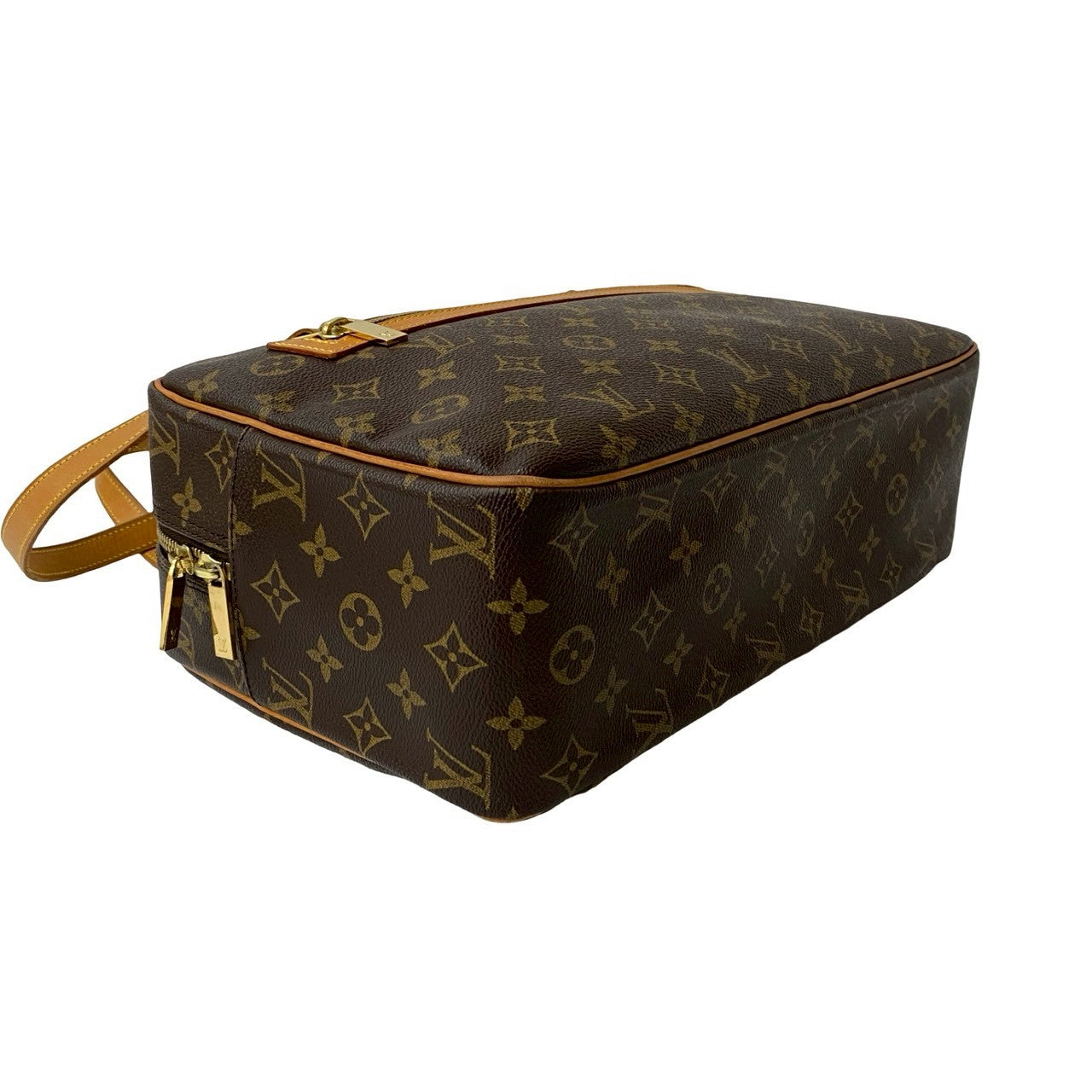 LOUIS VUITTON Shoulder Bag leather Brown Monogram Cite GM